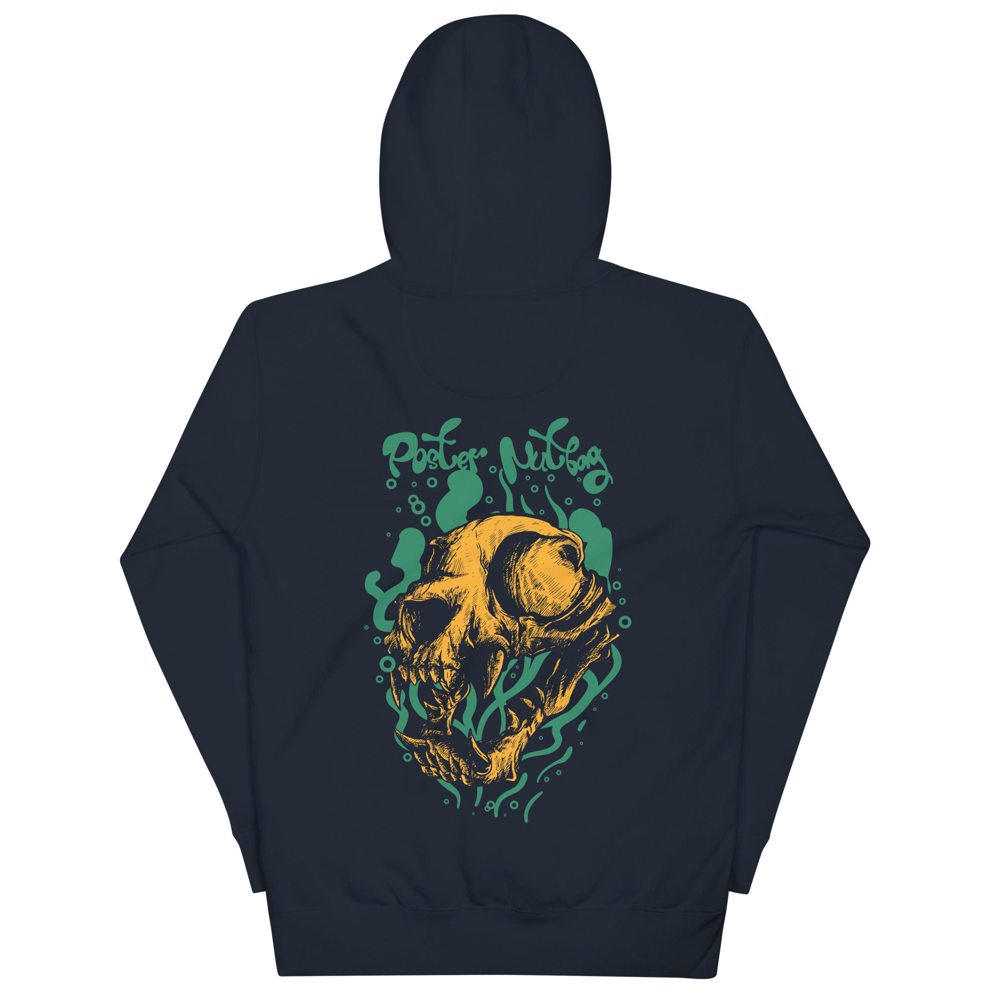 Harpua Skeleton Poster Nutbag Sweatshirt Double-Sided Design