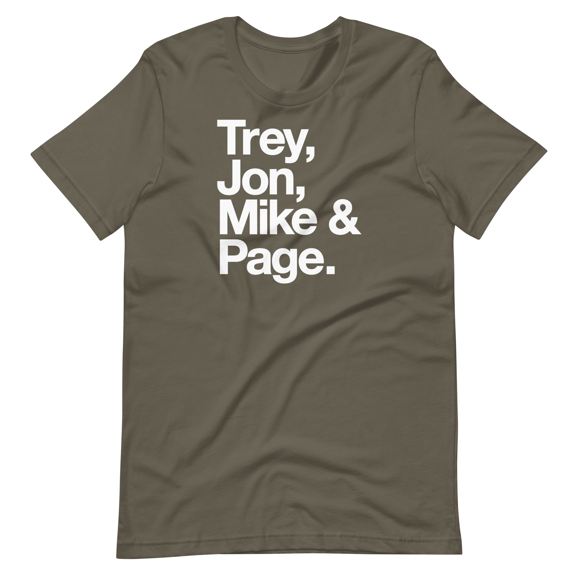 Trey, Jon, Mike, Page, Phish Graphic Tee