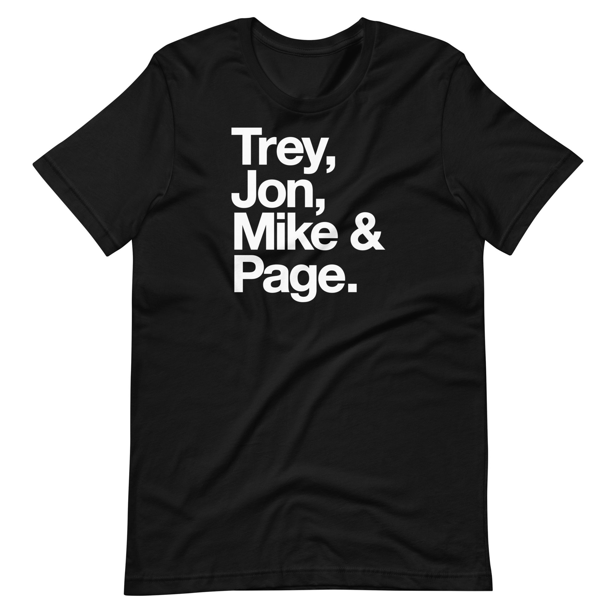 Trey, Jon, Mike, Page, Phish Graphic Tee