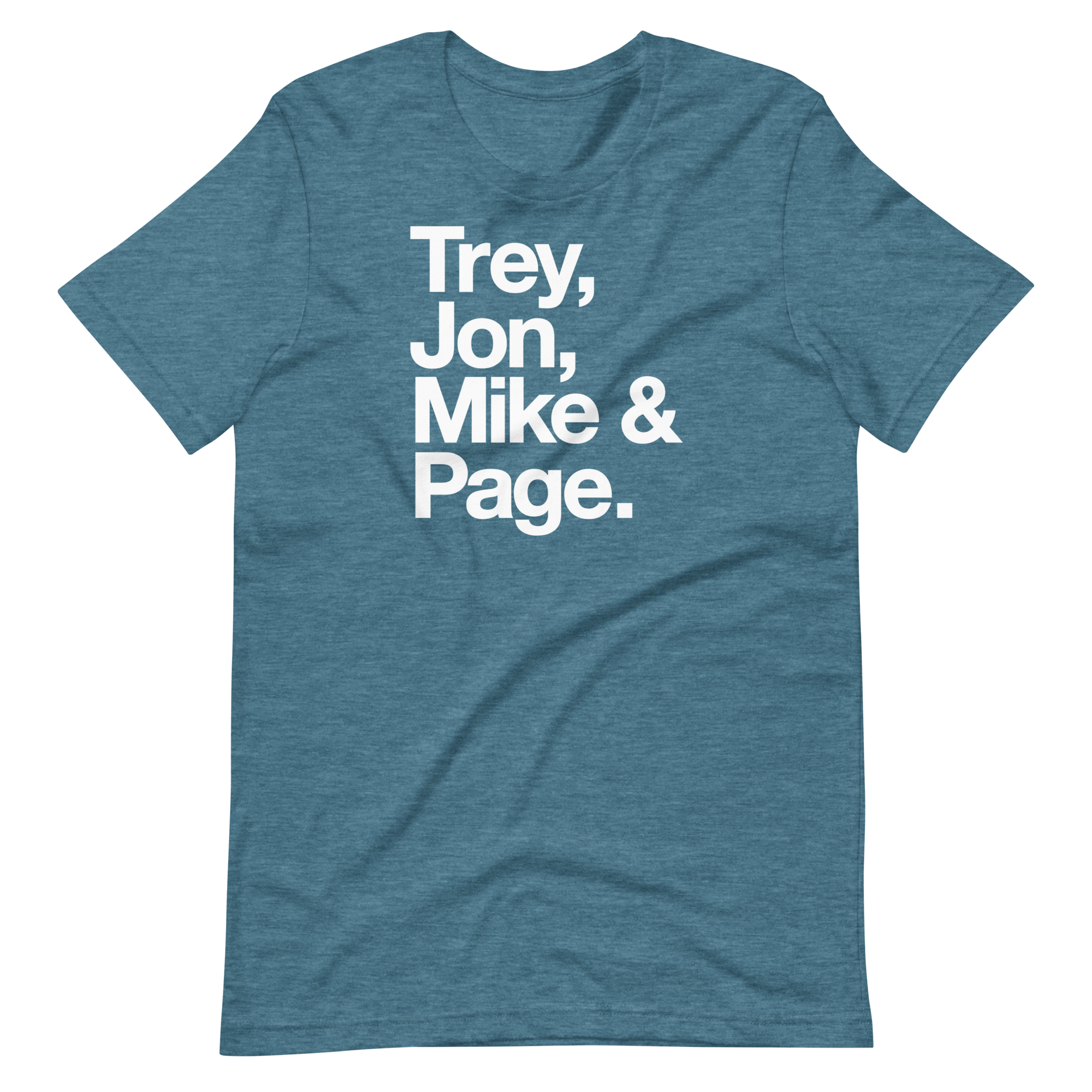 Trey, Jon, Mike, Page, Phish Graphic Tee