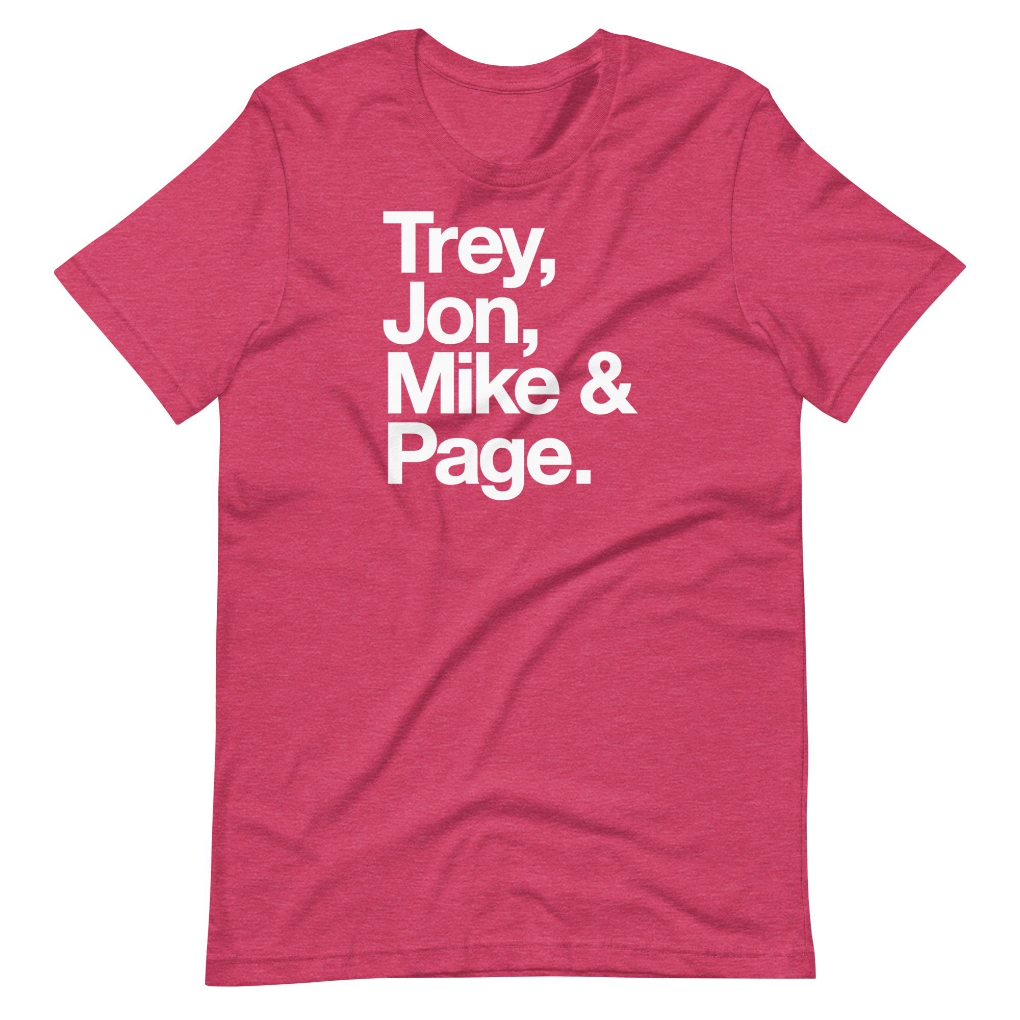 Trey, Jon, Mike, Page, Phish Graphic Tee