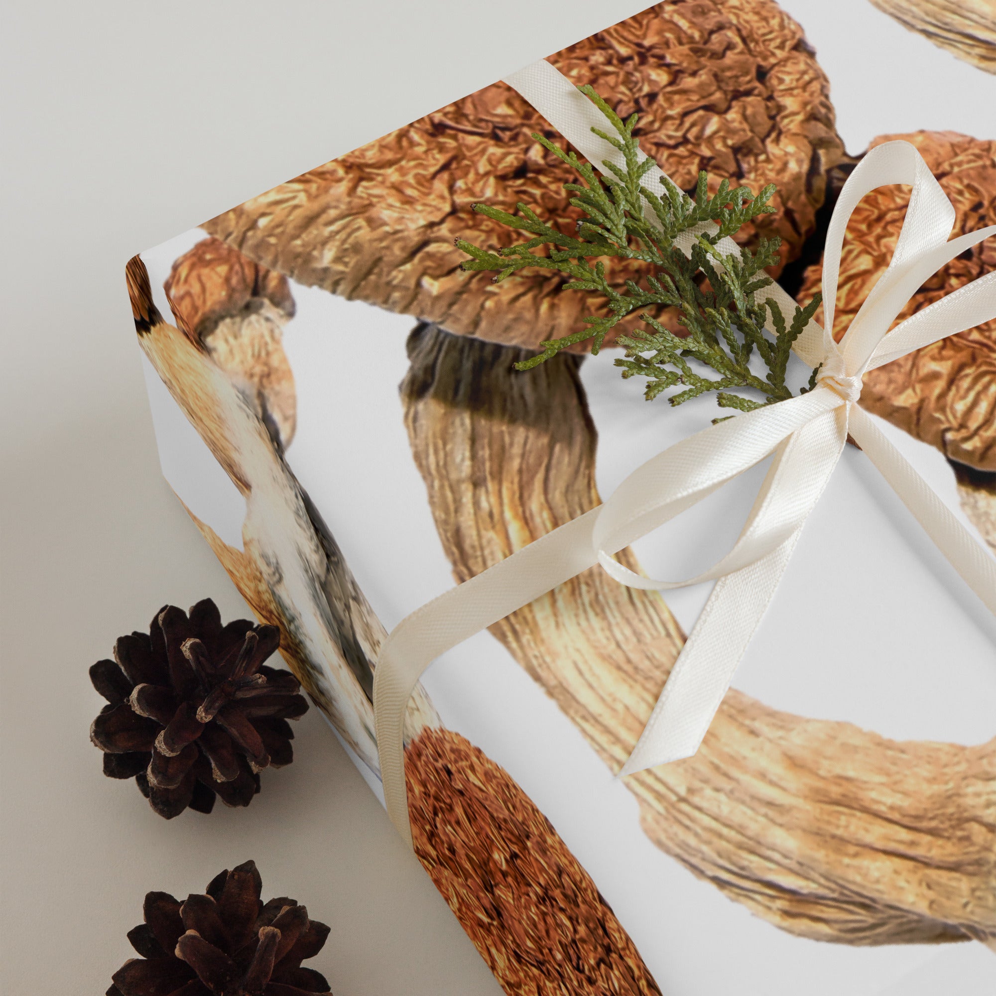 Premium Wrapping Paper Set Magic Mushroom