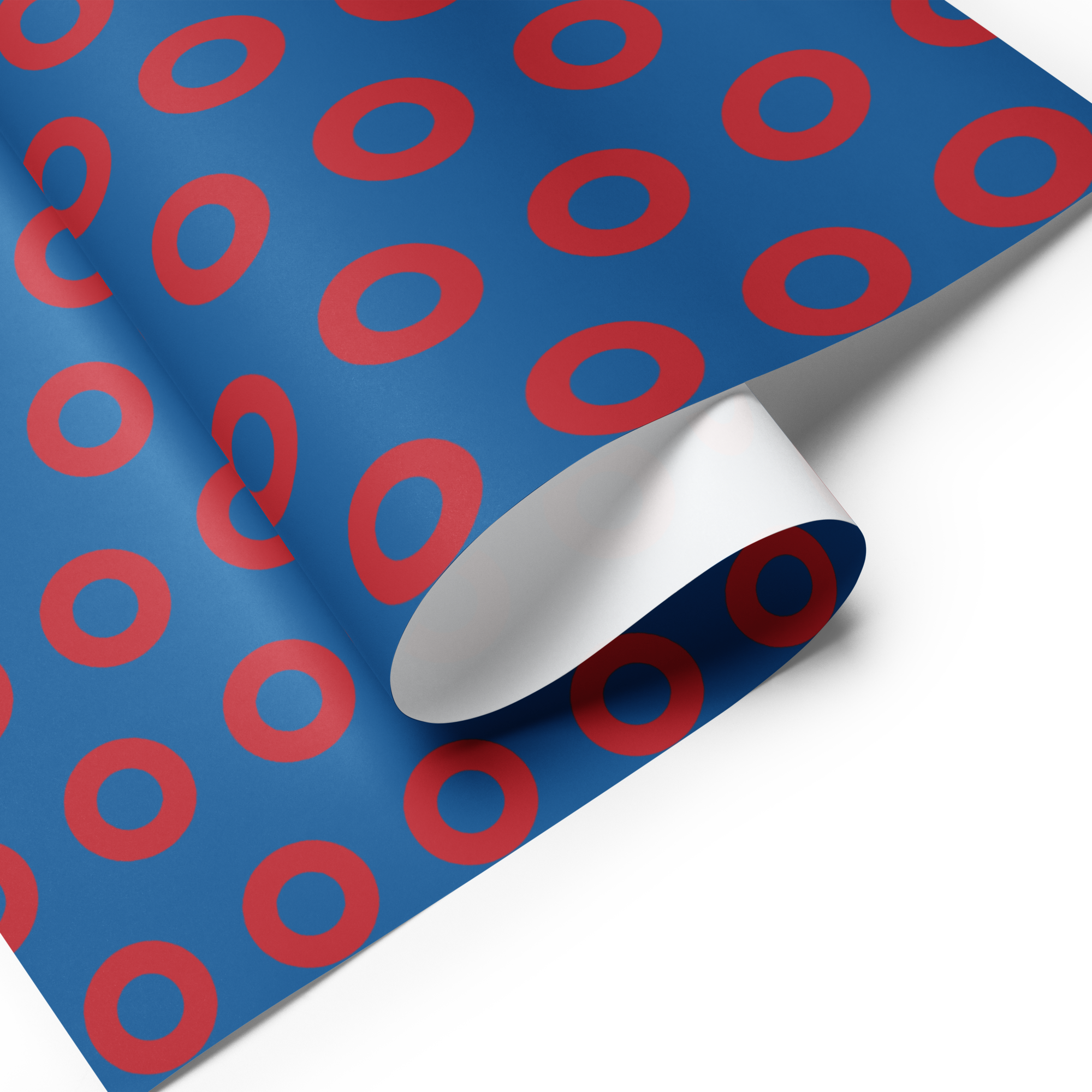 Fishman Donut Wrapping Paper Sheets