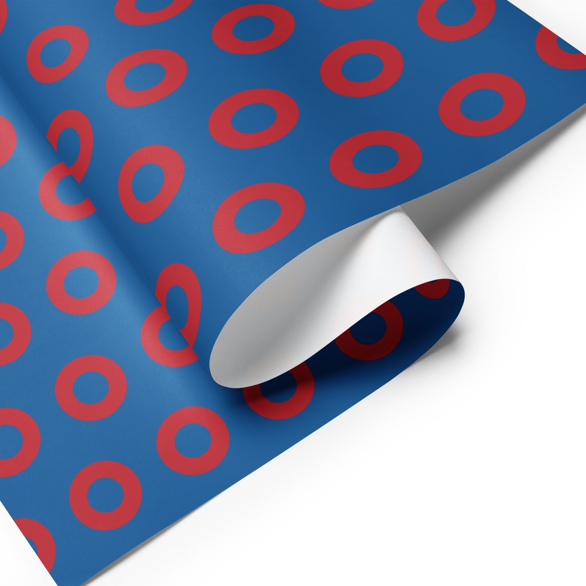 Fishman Donut Wrapping Paper Sheets