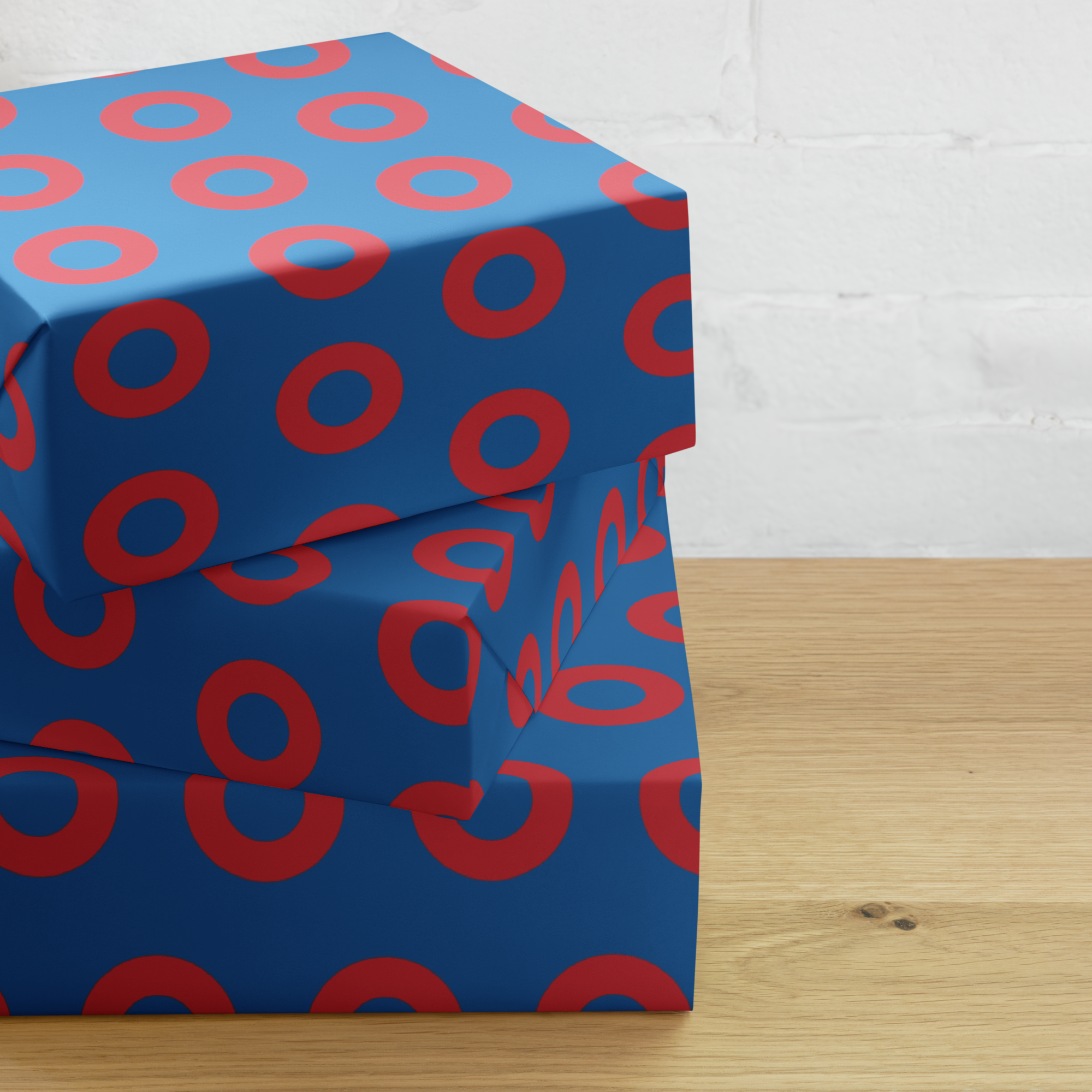 Fishman Donut Wrapping Paper Sheets