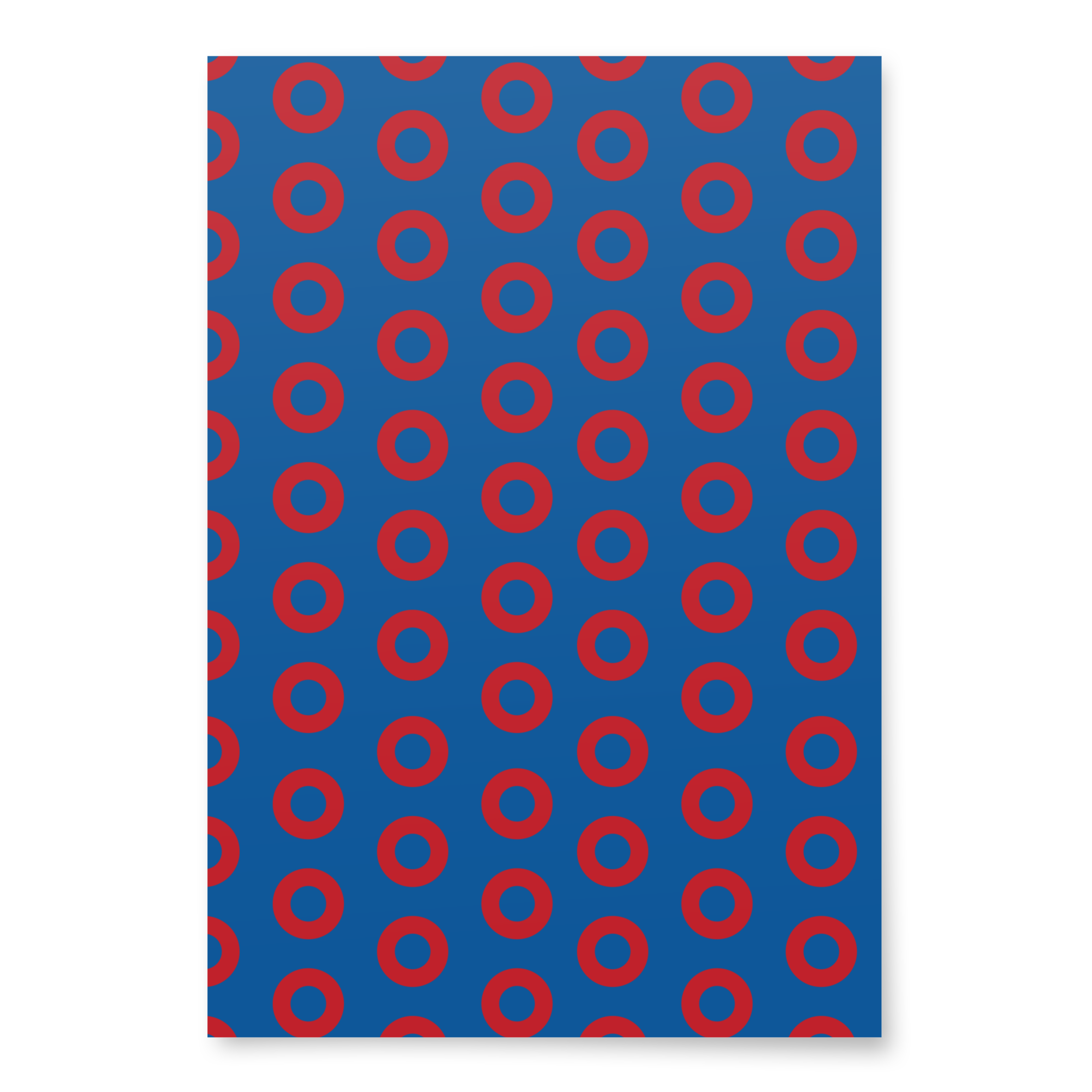 Fishman Donut Wrapping Paper Sheets